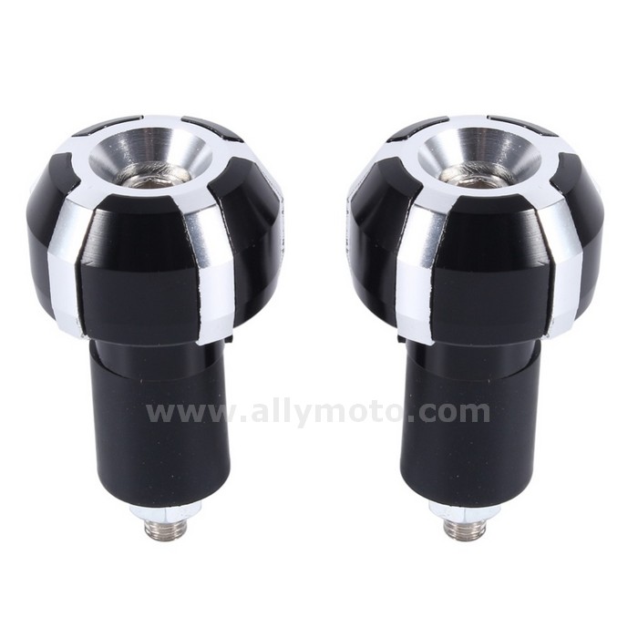 98 7-8 Motorcycle Anti Vibration Hand Grip Handle Bar Ends Weights Plug@5